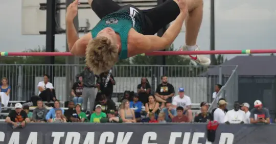 He beat 2nd place by nearly half a foot.