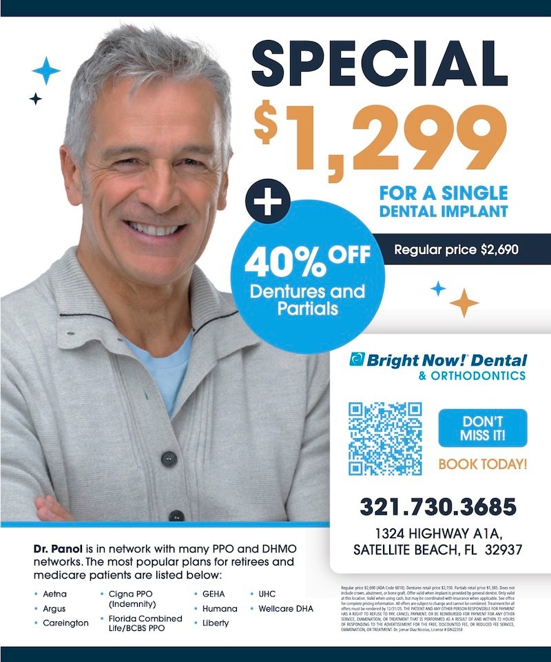 MEDICAL SPOTLIGHT: Bright Now Dental in Satellite Beach Features New State-of-the-Art Facility