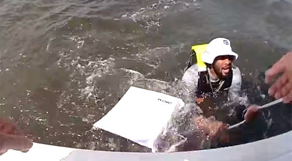 WATCH: Palm Bay Police Help Rescue Jet Skier Who Fell Into The Water
