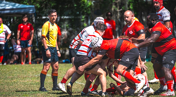 WATCH: Brevard Old Red Eye Rugby Club Plays in 2025 Super Regional Gulf Coast Men's D3 Semi-Final