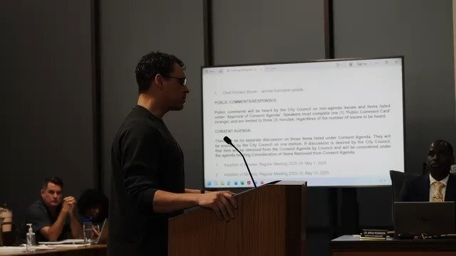 I don't often speak at public meetings, but last week I felt compelled to attend the Palm Bay City Council. My goal was...