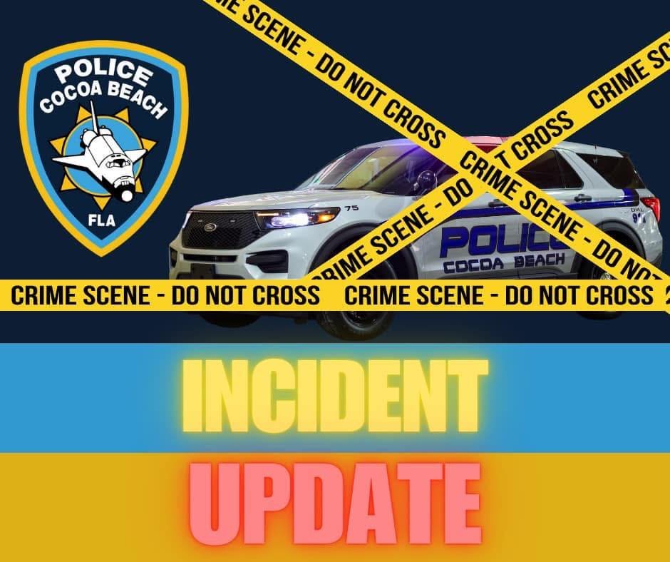 🚨 Police Activity Alert – Cocoa Beach 🚨 Cocoa Beach Police are currently working a scene in the area of SR 520 & Ocean...
