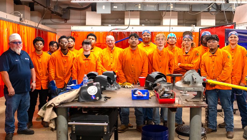 FROM TIGERS TO TITANS: Powerful Partnership With Eastern Florida State Welding New Futures for Cocoa High Students