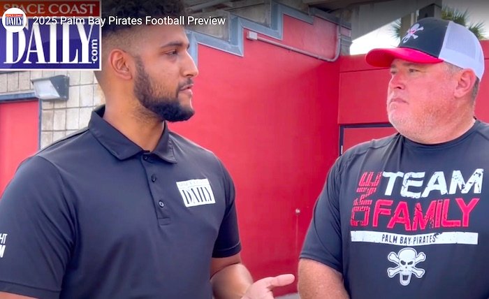 Watch 2025 Palm Bay Prep Football Preview: Expectations High for Pirates With Return of Coach Kevin Mays to Brevard