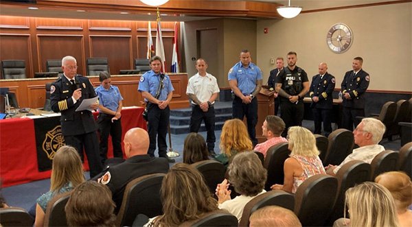 Melbourne Firefighters Honored with Awards for Exceptional Skills, Heroism and Dedication