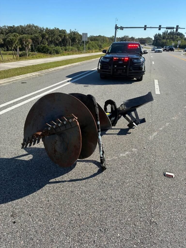 If you dropped this, it’s on Ellis Rd/95 overpass.