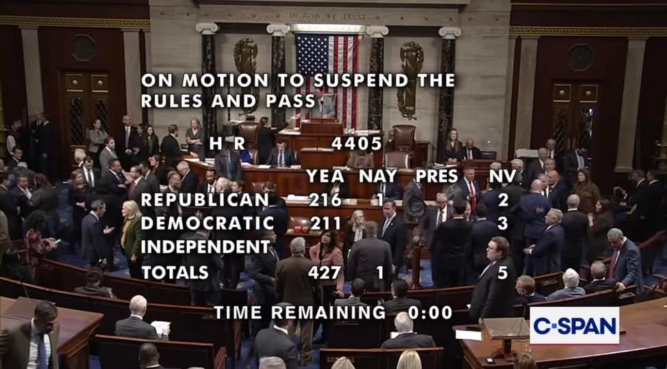 After President Trump told them to, every Republican except for one changed their votes to support the release of the Ep...