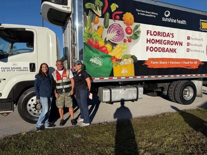 Hundreds showed up today for the food drive.Thank you to all of the volunteers and residents who turned out for our food...