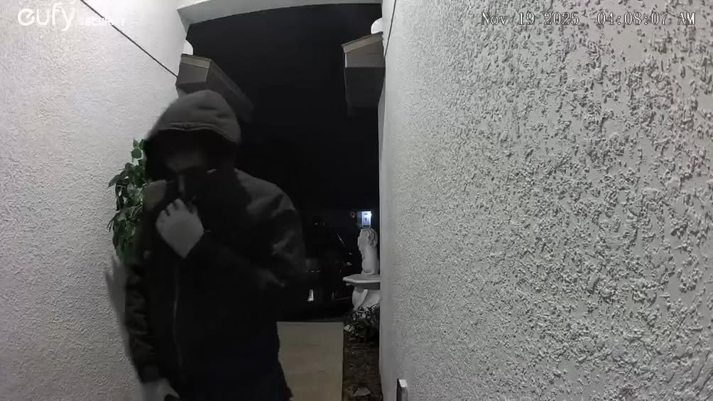 Overnight, around 4 a.m., these 4 suspects attempted to break into a house on Wainwright Street, Deltona. When they coul...