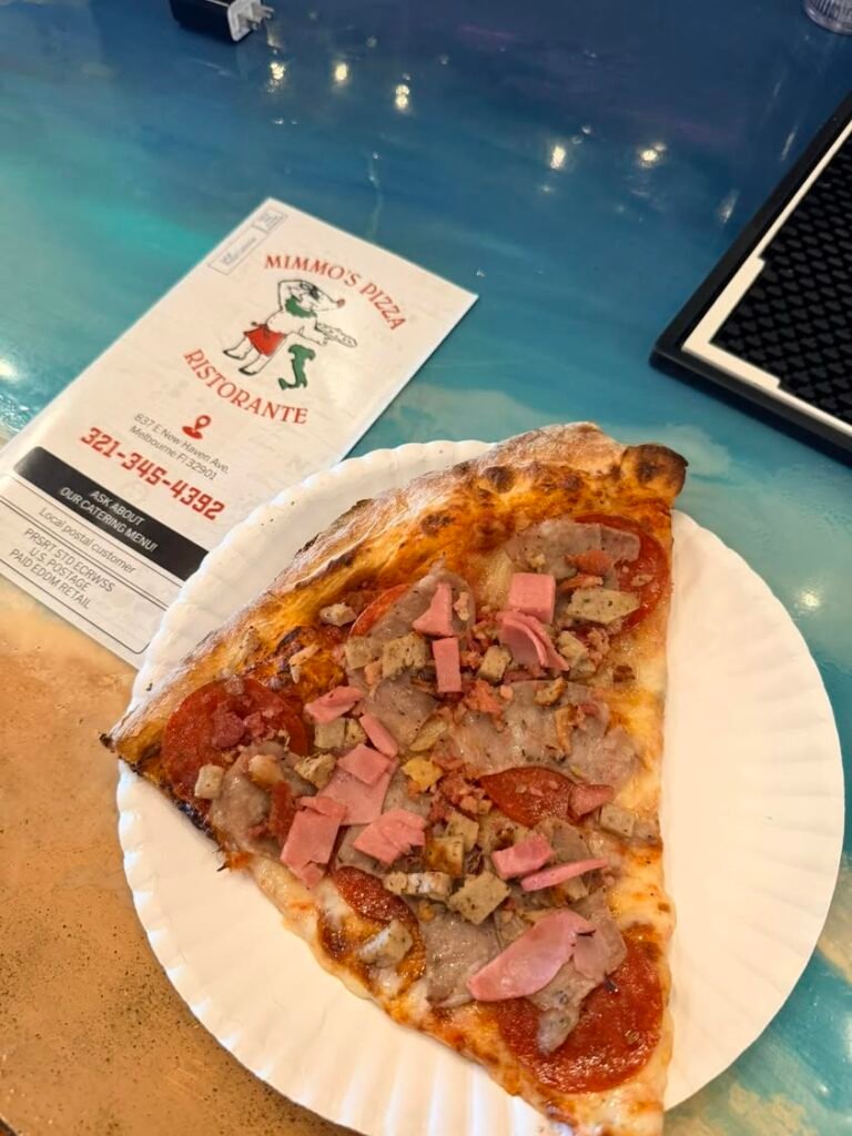 New pizza spot just opened up in Downtown Melbourne. Come get you a slice!