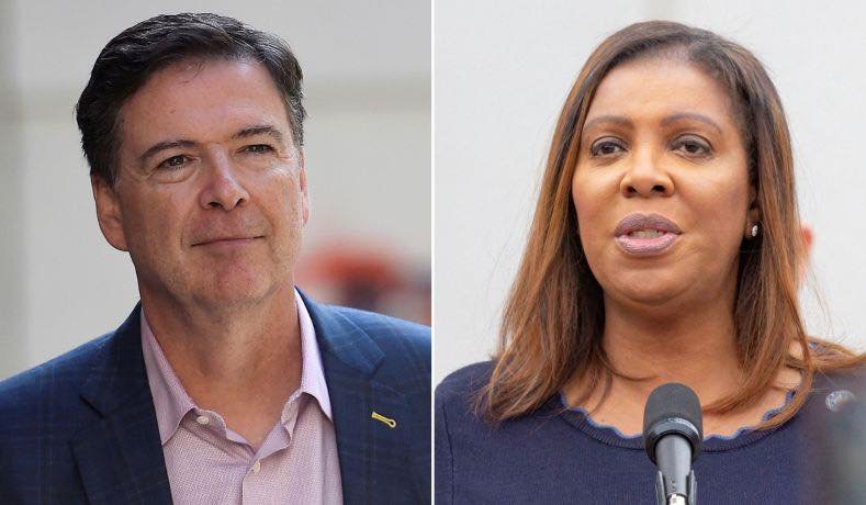 Breaking: A federal judge has dismissed the indictments against former FBI Director James Comey and New York Attorney Ge...