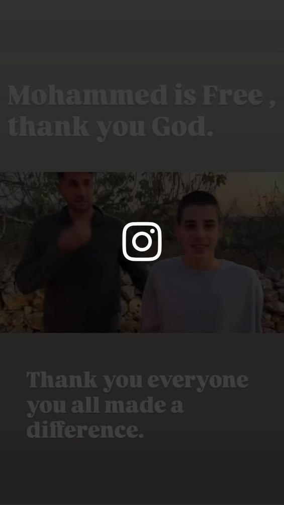 ‼️PALM BAY TEEN MOHAMMED IBRAHIM HAS BEEN RELEASED FROM THE ISRAELI PRISON WHERE HE WAS HELD FOR 9 MONTHS 16-year-old Mo...