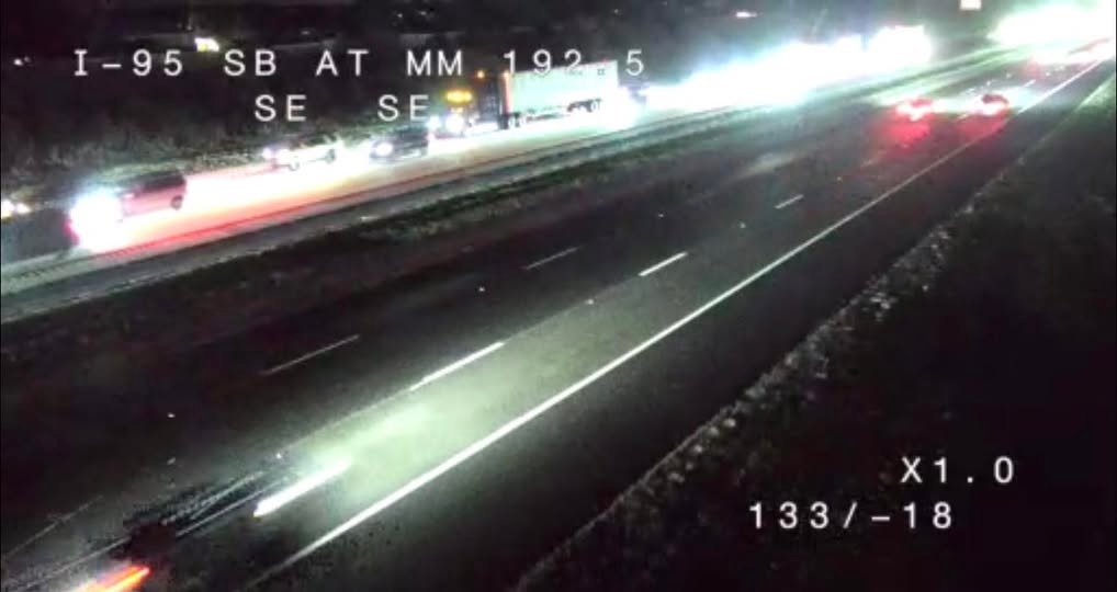Crash in Brevard County on I-95 North, from MM 192 to before MM 195/SR-519. 2 Right lanes blocked.