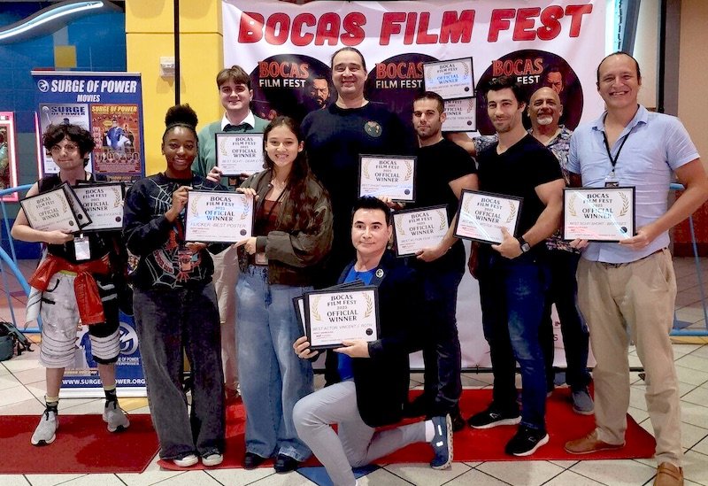 Brevard Filmmakers Take Center Stage at Jake Estrada’s Bocas Film Fest at GQT Theatre at Merritt Square Mall