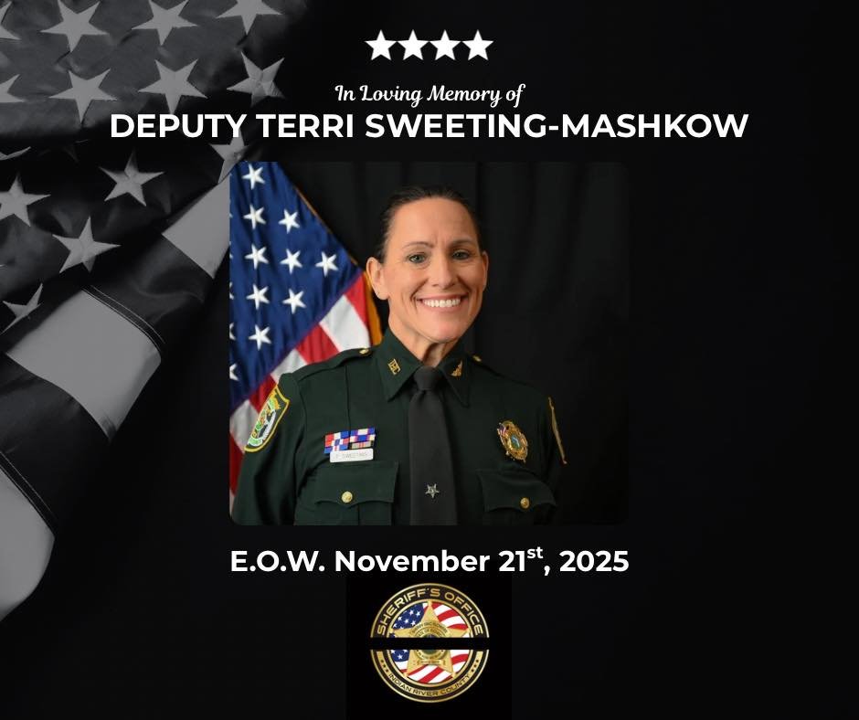 WATCH: Indian River Sheriff Eric Flowers Provides Details on Fatal Shooting of Deputy Terri Sweeting-Mashkow