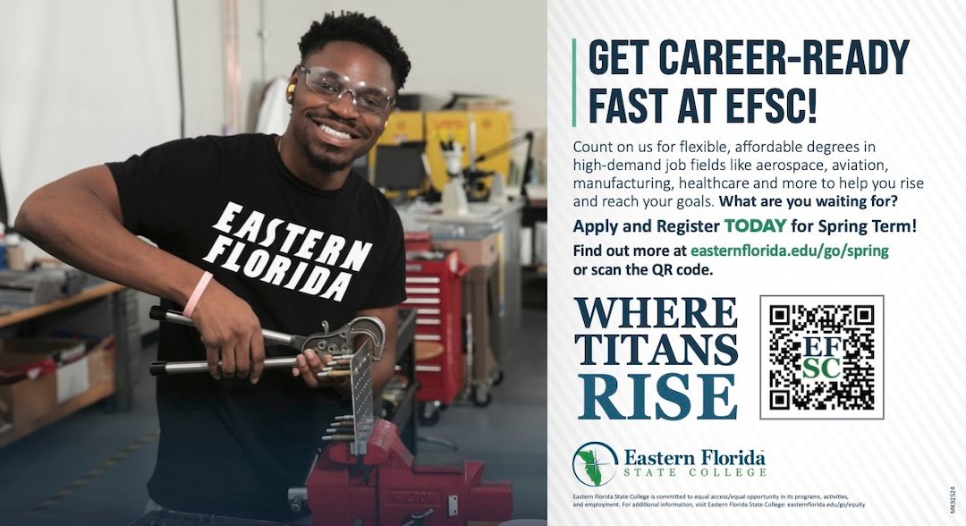 Secure Your Spot: Spring 2026 Classes at Eastern Florida State College ...
