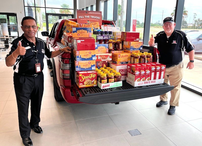 Mike Erdman Automotive Kicks Off 2025 'Fill the Truck' Food Drive to Support Brevard Families