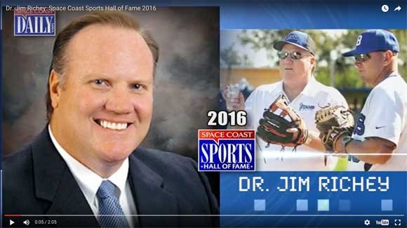 VIDEO: Space Coast Sports Hall of Fame’s Dr. Jim Richey Established EFSC as Athletic Powerhouse
