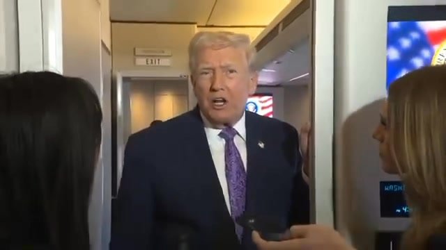 WATCH: Trump Responds for the First Time to Reporter Asking Why He Freed Convicted Drug Trafficker Juan Orlando Hernánde...