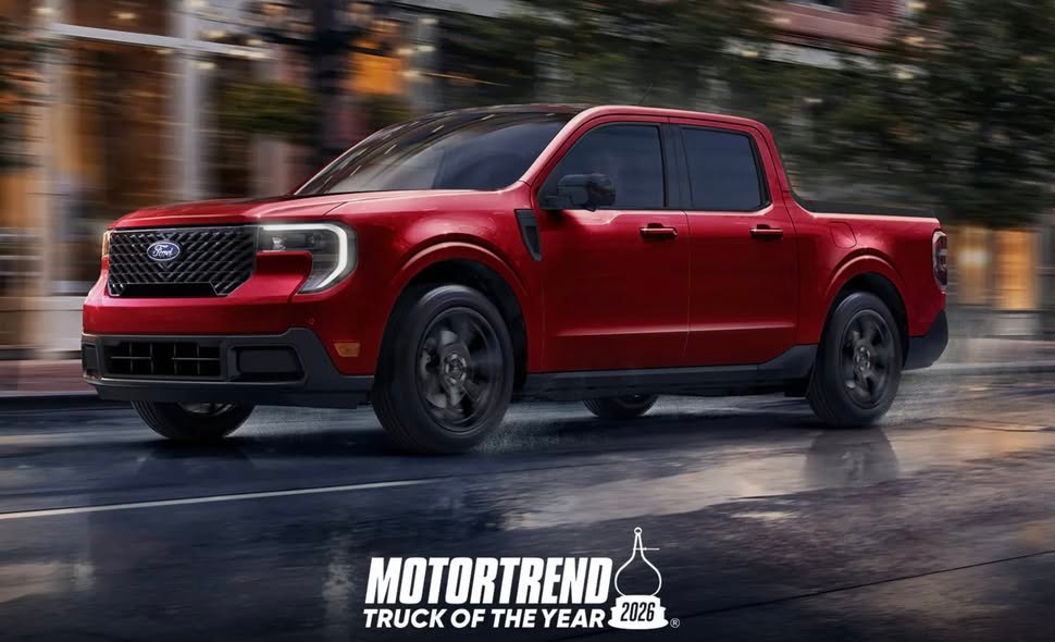 🚨 Big Win for the Little Truck That Could! 🚨 The 2026 Ford Maverick was just named MotorTrend’s Truck of the Year, bea...