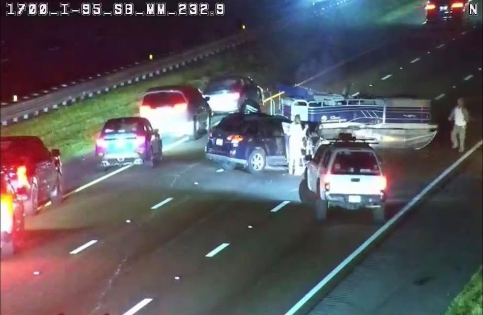 95 South just north of HWY 46 near Scottsmoor