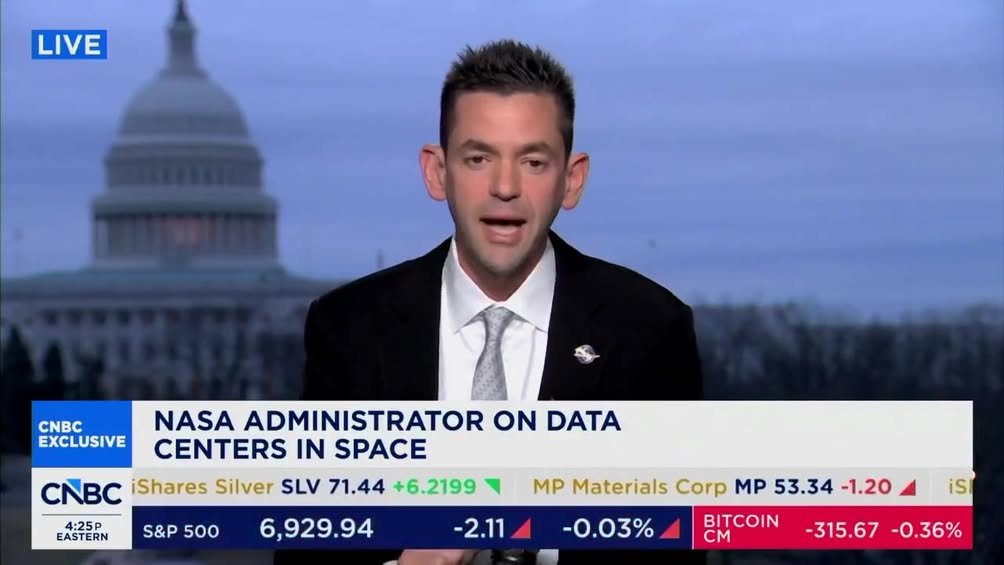 Our new NASA Administrator, Jared Isaacman, is fired up about America's bold future in space. In this new CNBC interview...