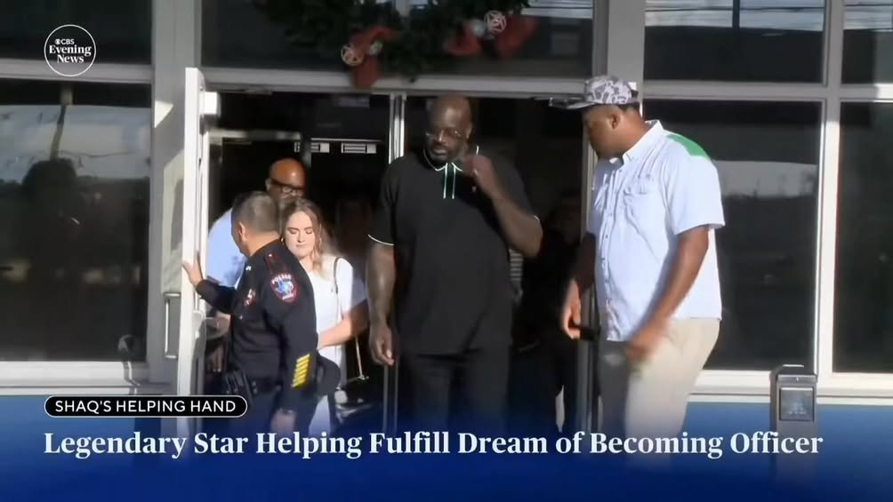 🚨 SHAQ STEPS IN TO HELP A 7’3”POLICE RECRUIT Picture this for a second… You turn down a chance to play in the NBA beca...