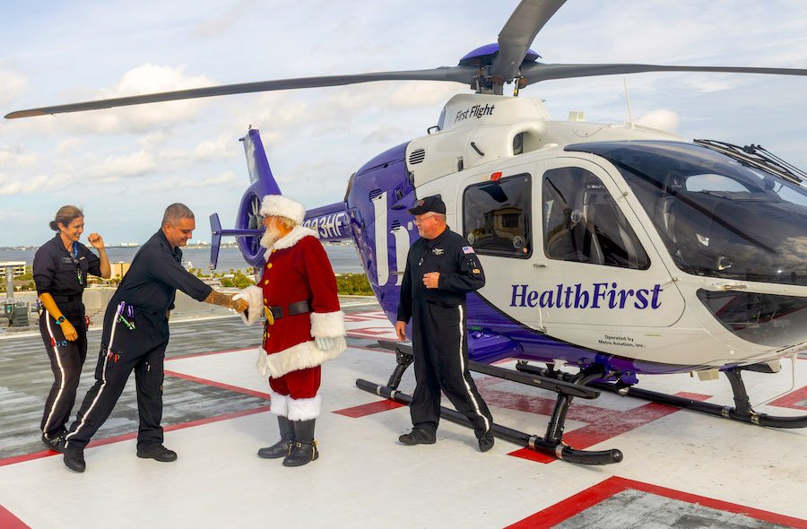 SPECIAL DELIVERY! Santa Kicks Off Holiday Season With Visit to Health First's Holmes Regional Medical Center