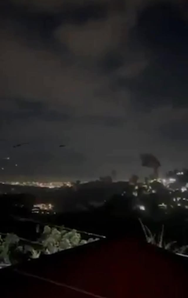 BREAKING: The United States appears to have invaded and begun bombing Venezuela. Massive airstrikes are underway