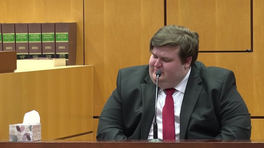 WATCH: Former Deputy Andrew Lawson takes the stand in his sentencing hearing. He is being questioned by his defense atto...