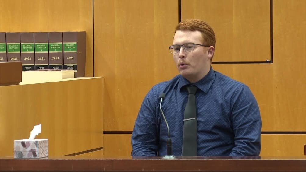 Watch testimony by Brevard County Sheriff Deputy Quinn Lebrenton who was the 3rd roommate in the home of Austin Walsh an...