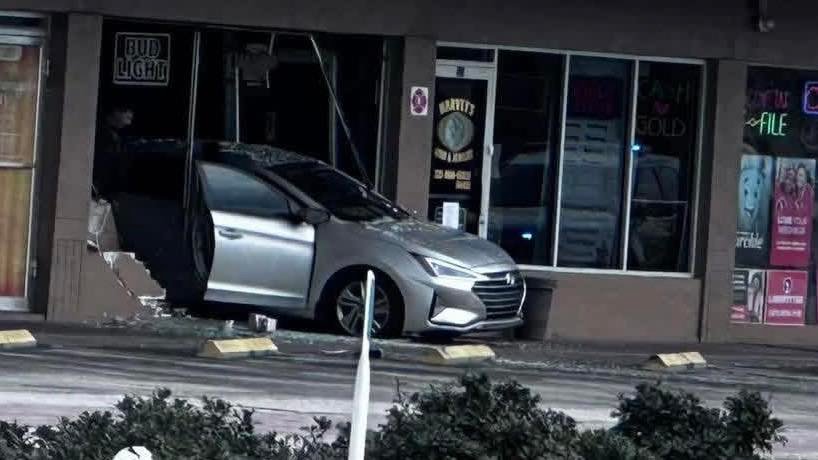 Car drove into the building of Shenanigan’s Pub on 520 in Merritt Island.