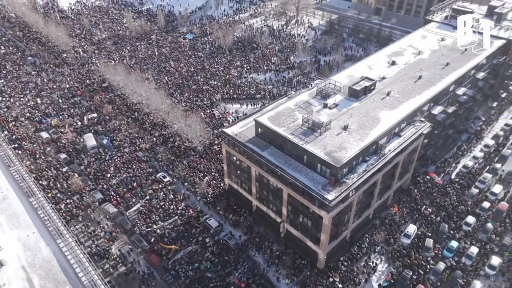 Hundreds of thousands in Minnesota braved -10°F weather to march through downtown Minneapolis as part of the statewide g...