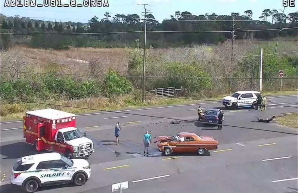 Crash on US1 near Deering parkway.