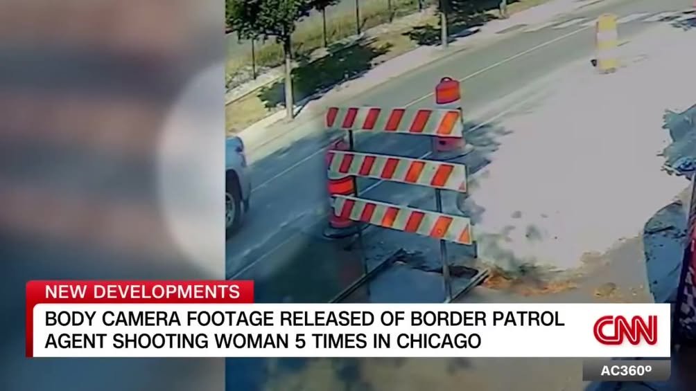 Body cam footage, released after months of court battles, shows Border Patrol agents in Chicago steering into American t...
