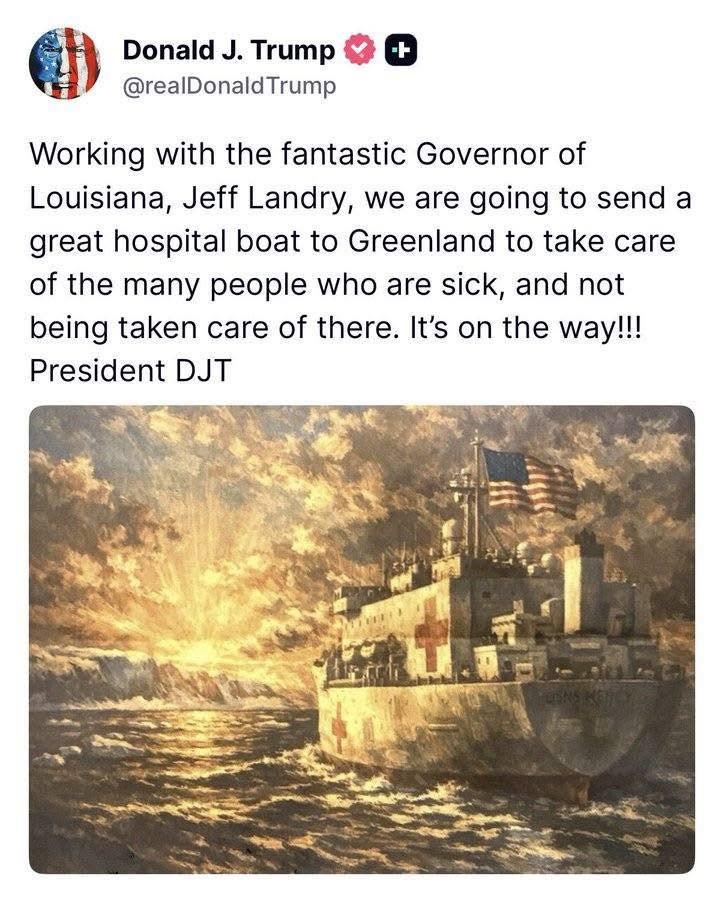 Just the messenger…