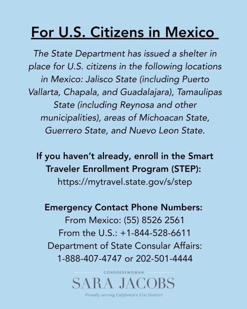 If you’re a U.S. citizen in Mexico and worried for your safety, here are some resources and phone numbers to get up-to-d...