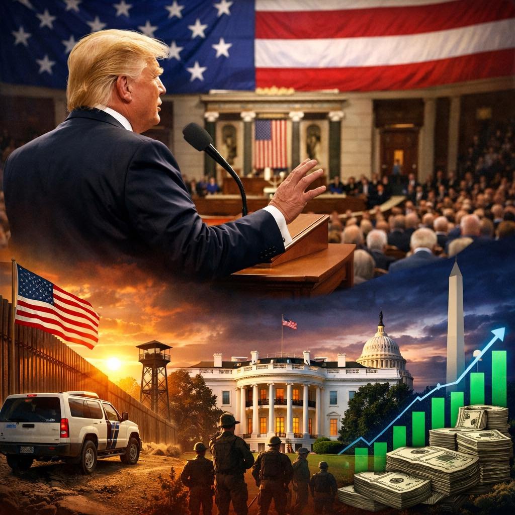 🇺🇸 TONIGHT: State of the Union Address 🇺🇸 President Donald Trump will deliver tonight’s State of the Union address,...