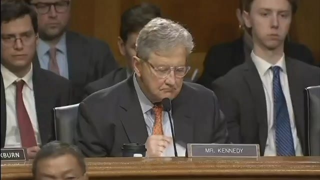 This is an extraordinary exchange between Senator Ted Kennedy and Secretary Noem, and it’s not even the harshest critici...