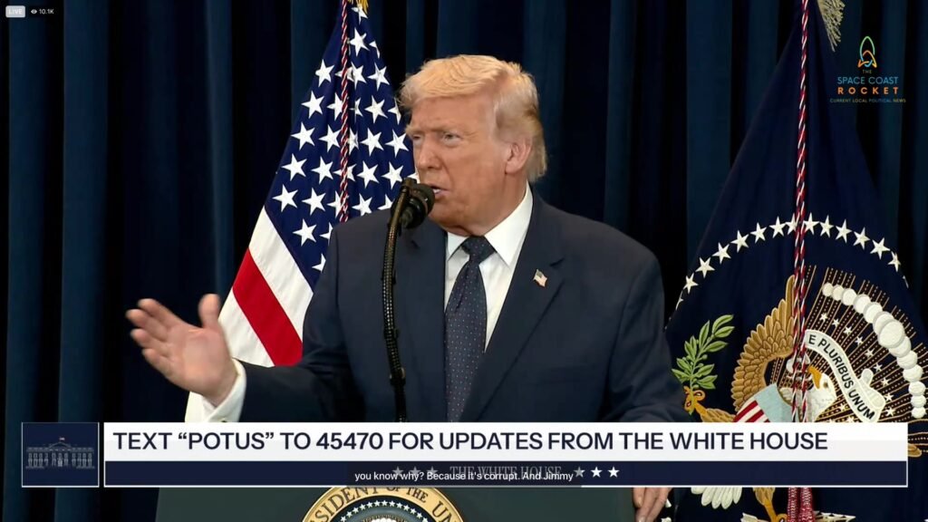 President Trump Holds a Press Conference on Operation Epic Fury
