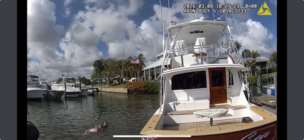 PERSON IN WHEELCHAIR FALLS INTO WATER AND RESCUED BY BYSTANDERS A frightening situation at Mariner Cay ended safely than...