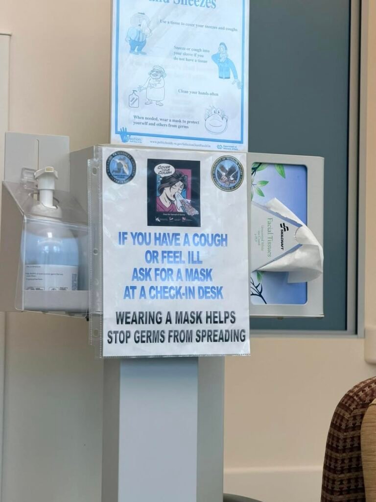 Sitting at the Viera VA and hearing some patients questioning this sign. Masks became a hot topic of contention during...