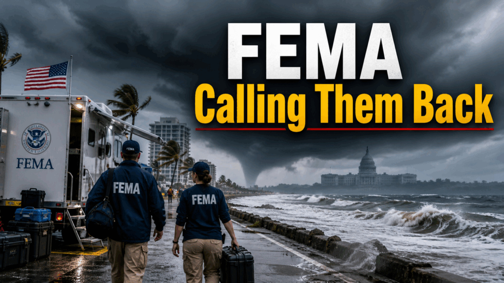 FEMA Reverses Layoffs Before Hurricane Season Hits Florida