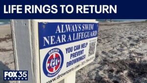 Cocoa Beach to replace removed life rings amid legal dispute - FOX 35 Orlando