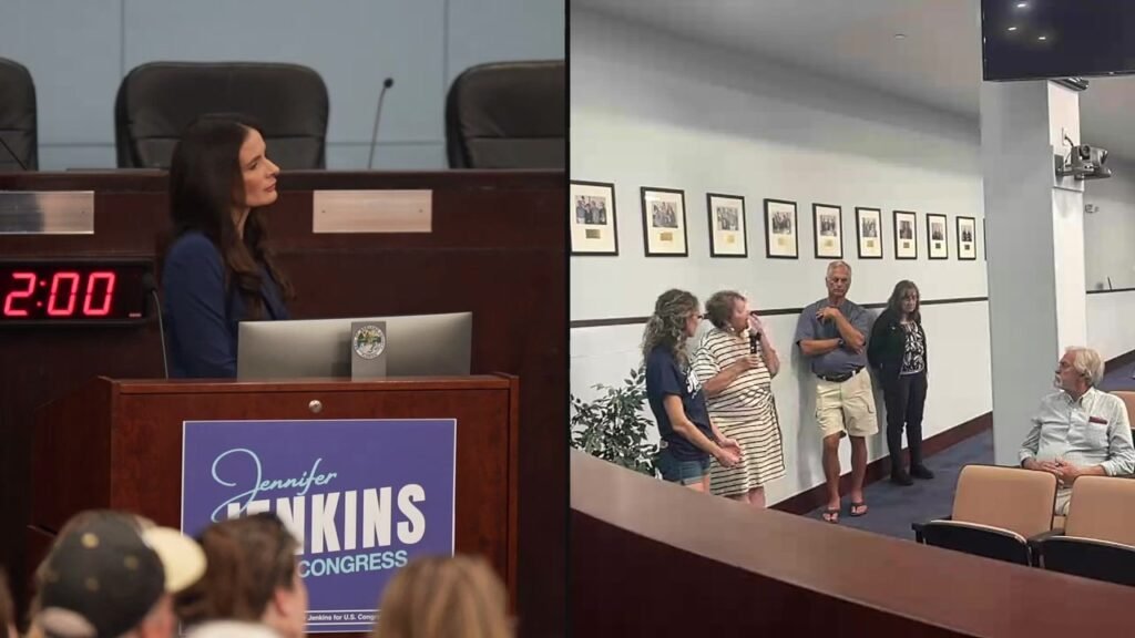 Florida District 8 Candidate Jennifer Jenkins is the Democratic nominee running for congress in all of Brevard and East...