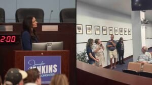 Florida District 8 Candidate Jennifer Jenkins is the Democratic nominee running for congress in all of Brevard and East...