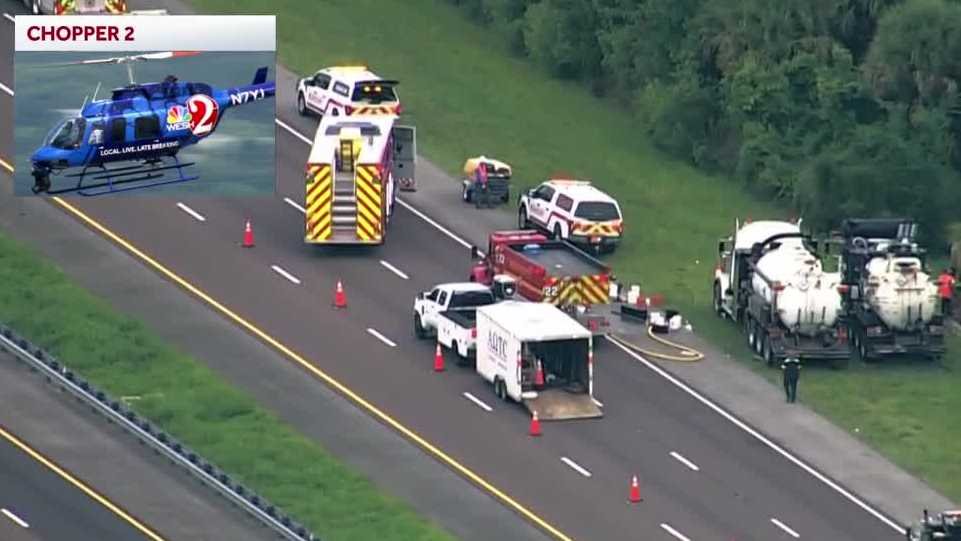 I-95 reopens in Mims after 2 crashes, 1 of them fatal, shut down southbound lanes
