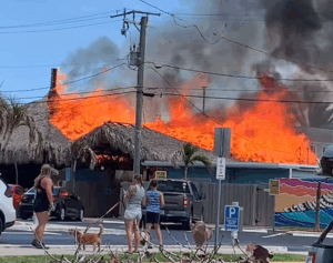 Photos reveal severe damage from fire at popular Florida restaurant