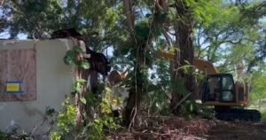 Melbourne tears down long-vacant 'horror house' as city begins crack down on nuisance property